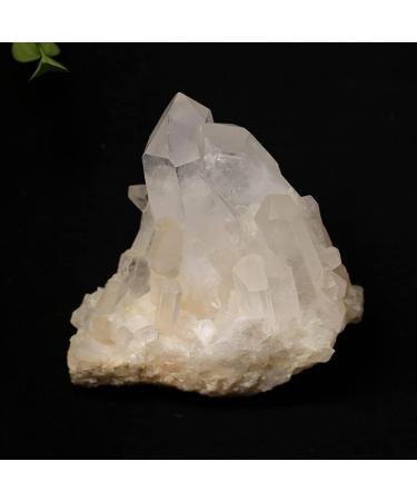 Room Decoration Beautiful Crystal 1PC Natural White Crystal Cluster Irregular Quartz ReikiStone Crystal Point Specimen Home Decoration Crystal Natural Stones (Color : Crystal Cluster Size : 120 160 120 160g Crystal Cluster - Buy Online on GoSupps.com