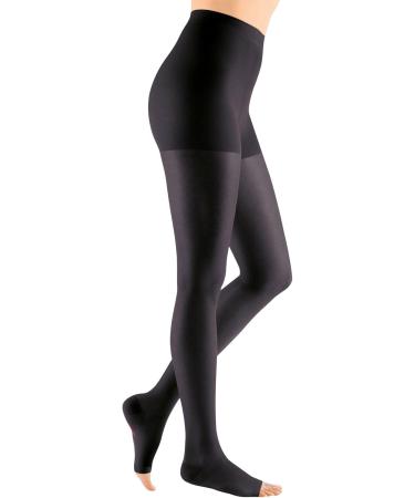 Buy Mediven Sheer & Soft Women's 20-30 mmHg Panty Open Toe Compression Stockings - Natural IV-Standard 4 | International Shipping Available - Buy Online on GoSupps.com