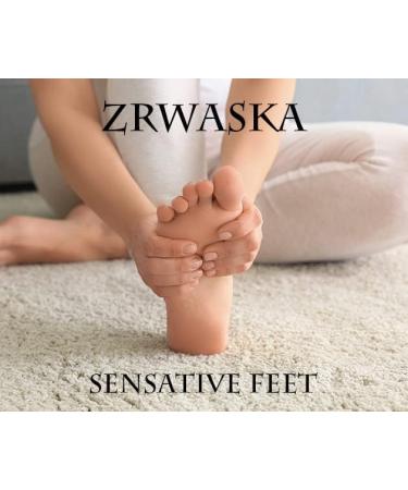 ZRWASKA Diabetic Socks For Women Wide Honey Comb top soft cuff Ankle Oedema friendly Non-Elastic Grip for Swollen feet Leg Non-Binding Circulatory Neuropathy Socks 4-8 (Pack 6) 4-8 Brown (6 Pairs) - Buy Online on GoSupps.com