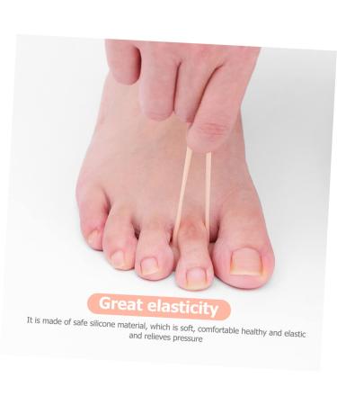 SEWOART Middle Toe Support Pad - 4pcs Nursing Shoe Toe Protectors for Hammer Toe Relief - Buy Online on GoSupps.com