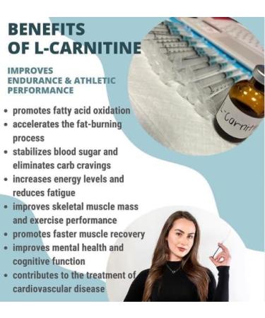 Injectable L-Carnitine 500mg/ml (5ml) - Buy Online on GoSupps.com