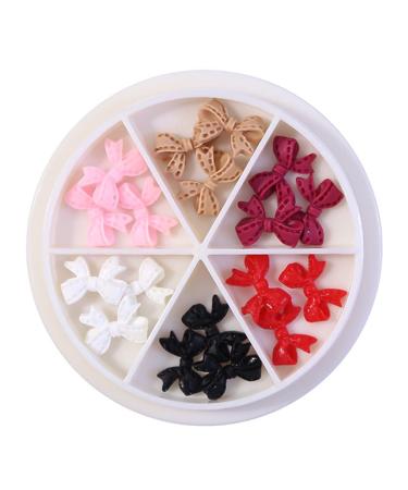TQUXNGA Nail Art arms 3D Nail arms Tie Design Nail Art Slices Nail Studs For Nail Art 3d Nail Art arms Bears Style 3