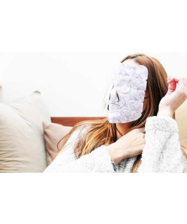 CLIMSOM Facial Spa: 10 Heated Face Masks (41 C) Moist Heat Bath for 30 minutes Detox for the Face Ready to Use in 30 seconds Purifies Relaxes and Hydrates - Single Use - Buy Online on GoSupps.com