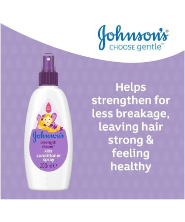 Johnson's Baby Kids Strength Drops Shampoo & Conditioner - Gentle Hair Care - Buy Online on GoSupps.com