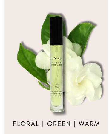 Organic Fragrance Mist (Jasmine & White Amber) 0.33 Fl Oz (Pack of 1) Jasmine & White Amber - Buy Online on GoSupps.com