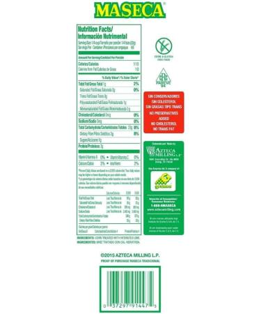Maseca White Corn Flour 1Kg (Masa Harina) - Authentic Mexican Import - Buy Online on GoSupps.com