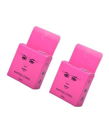 FOMIYES 2 boxes Salon Mapping Measuring Eyebrow Makeup Lines Reliable Tools Tattoos Wire Simple