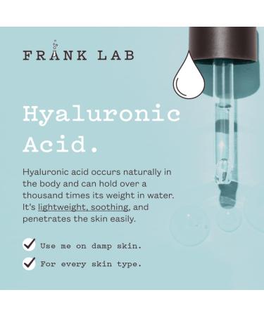 Frank Body Hyaluronic Acid Body Serum | Vegan Cruelty-Free Hydration & Barrier Protection | Niacinamide 3% & Ceramides | 4.73 fl oz - Buy Online on GoSupps.com