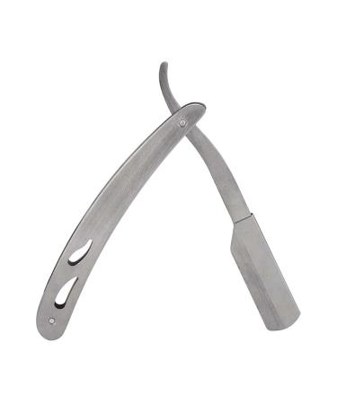 Buy Stainless Steel Barber Razor - Durable Rustproof Folding Razor Holder for Professional Shaving - Buy Online on GoSupps.com