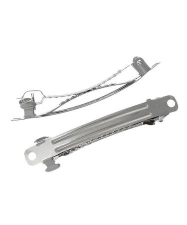 5Pcs Metal Barrette Automatic Spring Hair Clips - French Hair Clips for DIY Craft | International Shipping Available - Buy Online on GoSupps.com