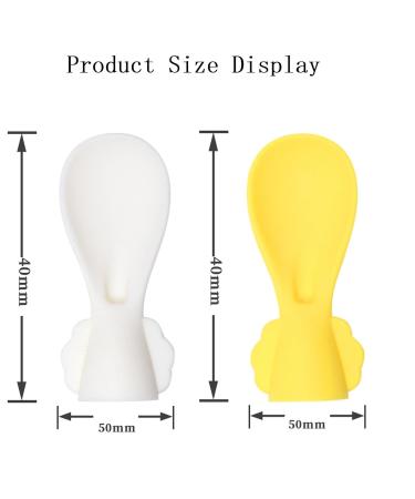 Quetschie Babylenp pel - Reusable Squeeze Silicone Baby Weaning Spoons for Self-Feeding (2 Pieces) | Baby Led Weaning Essentials | International Shipping - Buy Online on GoSupps.com