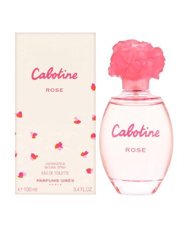 Parfums Gres Cabotine Rose Edt for Women 3.4 Oz/ 100 Ml 3.4 Fl Oz 3.4 Fl Oz (Pack of 1)