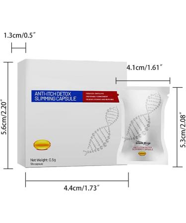 ZBTOP Soothe&Slim Capsule - Anti-Itch Detox, Slimming & Firming Repair (5PCS) - Buy Online on GoSupps.com