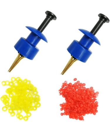 Pellet Bander Tool Set w/ 600 Bands - Micro Bait Bands for Match Coarse Fishing - Buy Online on GoSupps.com