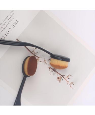 Premium Brown Foundation Makeup Brush for Flawless Application - International Shipping Available - Buy Online on GoSupps.com