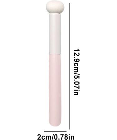 lyanny Mushroom Makeup Sponge Concealer Brush | Nose Contour Puff Brightening Concealer Brush Nose Contour Puff Applicator Concealer Brush for Face Women Nose - Buy Online on GoSupps.com