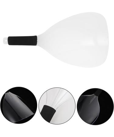 PLAFOPE 1pc Salon Baffle Barber Hairspray Shield Anti Spitting Hairdressing Eyes Protector Hairdresser Hair Spray Shield Protection Bangs Anti Saliva - Buy Online on GoSupps.com