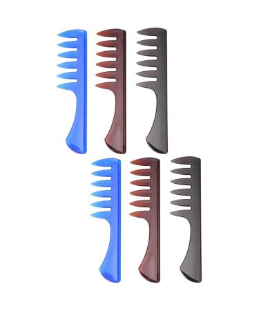 FOMIYES 6 Pcs Fork Comb Hairdressing Accessories Head Massage Comb Hair Spary Comb Hair Comb Spray Oil Comb Man Mx2pcs As Shownx2pcs
