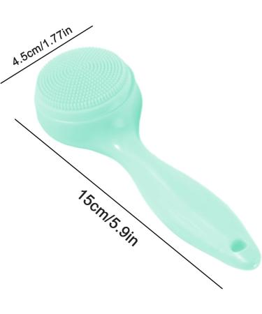 Silicone Face Scrubber | Manual Face Cleansing | Handheld Facial Cleansing Scrub | Waterproof Cat Paw Shaped Manual Spatula Scrubber Skincare Face Cleanser for Women Silicone Face Brush - Buy Online on GoSupps.com