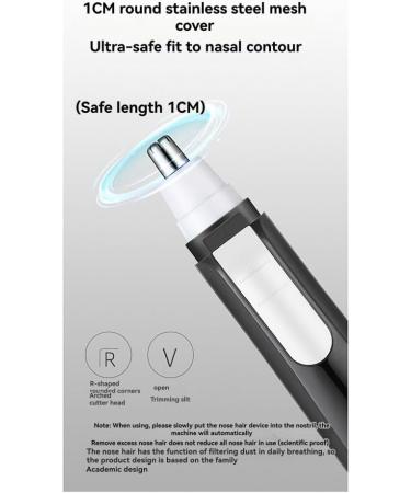 Fangxuee Electric trimmer combo for nose hair and eyebrows convenient care for men and women - Buy Online on GoSupps.com