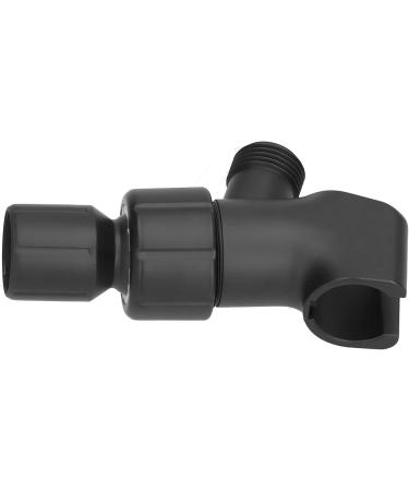 Universal Adjustable Black Shower Arm Holder for Hand Shower Head | Premium Quality & Easy Installation - Buy Online on GoSupps.com