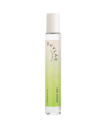 Skylar Lime Sands Eau de Perfume - Hypoallergenic & Clean Perfume Women & Men Vegan & Safe for Sensitive Skin - Woody Citrus Perfume with Notes of Lime Sea Salt & Coconut Water - (10mL /0.33 Fl oz)