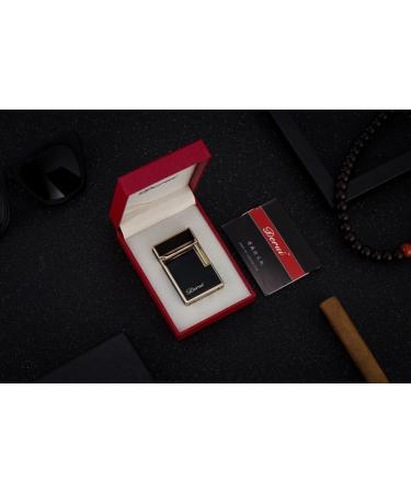 Luxury Lighter Train Lighter Piano Sound Classic Fast Sound Lighter Opening Sound Butane Torch Soft Flame Adjustment Screw Portable Gift Packaging Fashion Luxury Gift Birthday (Gasless)( Silver - Buy Online on GoSupps.com