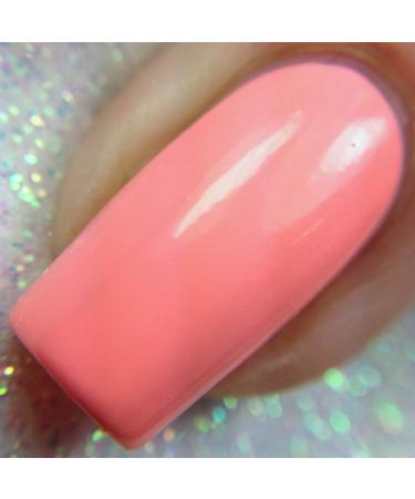 KBShimmer Guava Nice Day Nail Polish - Pink 0.5 Fl Oz - Full Sized Bottle - Buy Online on GoSupps.com
