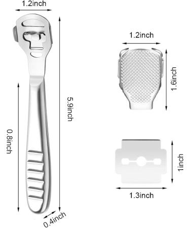 Codream Pedicure Callus Shaver with 10 Replacement Blades and Case - Buy Online on GoSupps.com