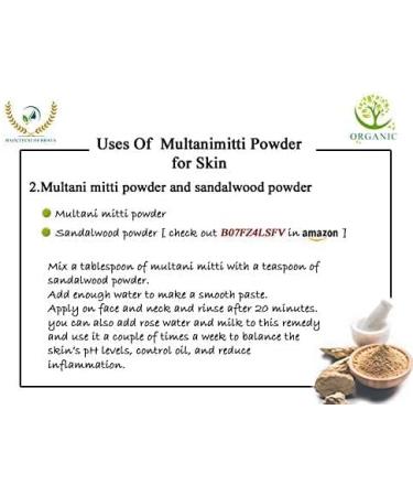  AOZA RT Multanimitti Powder (Fuller Earth/Calcium Bentonite Clay) for Face and Hair Pack 200g - Buy Online on GoSupps.com