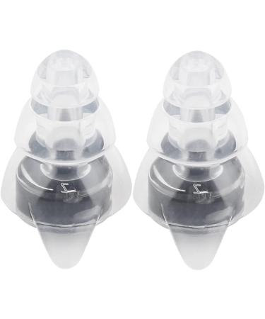 Transparent Noise Reduction Earplugs for Drummers & DJs - Ideal Sound Protection for Concerts (Black - Buy Online on GoSupps.com