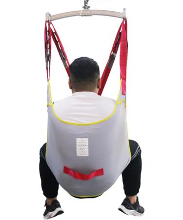 Patient Lifting Hoist Sling Toileting Sling Patient Lifter Bariatric Handicap Lift for Nursing Elderly Disabled Full Body Lifter Four Point Sling L Medium - Buy Online on GoSupps.com