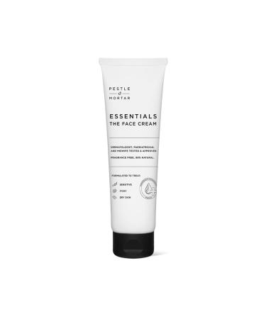 Pestle & Mortar Essentials Eczema Psoriasis Cream for Sensitive Skin- Face & Body Soothing Moisturiser Treatment for Irritated Dry & Itchy Skin 100ml