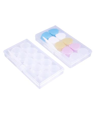 Ultechnovo lens container portable contact container 2st contact lens container Local travel case Travel supplies lensetui suitcase eyes pp lens holder holder for eye care set