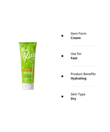 True Blue Spa Shea It Isn't So Super Rich Foot Cream 8 oz | Bath and Body Works - Buy Online on GoSupps.com