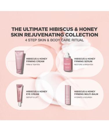 Hibiscus and Honey Firming Cream | Concentrated Complex | Lightweight Neck Firming Cream for Sensitive and All Skin Type | Formulated with Collagen Centella Asiatica and Other Natural Ingredients | - Buy Online on GoSupps.com