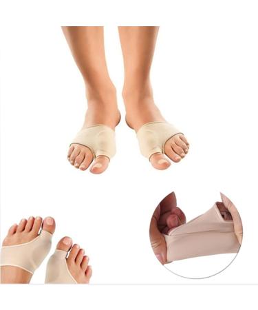 KEDUODUO Double Toe Corrector - Soft Bunion Straightener & Foot Care Socks for Alignment | Size L - Buy Online on GoSupps.com