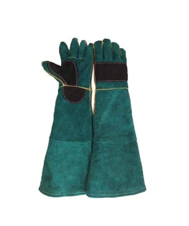 Animals Handling Gloves Anti-Bite/Scratch Thickened Protection Gauntlet for Cat Dog Ferret Wild Bird Pet Handling