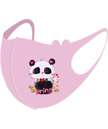 Riou 5-Piece Kids Cotton Silk Face Masks - Washable Breathable Protection Scarf for Young Girls - Buy Online on GoSupps.com