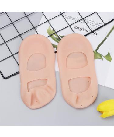 HomeSoGood Women's Silicone Socks Moisturising Gel Socks Foot for Dry Cracked Feet Heels Soft Spa Pedicure Socks Heel Repair Foot Care Socks - Buy Online on GoSupps.com