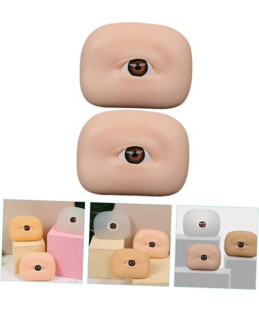 Didiseaon 10 Pcs Eye Practice Skin Eyeshadow Silicone Makeup Skin Professional Makeup Skin Major Props 6.5x4.9cm x5pcs As Shownx5pcs - Buy Online on GoSupps.com