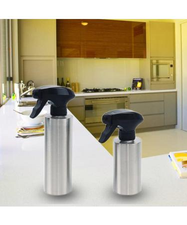 YIWENG 250ml Oil Spray Bottle - 304 Stainless Steel BBQ & Cooking Oil Spray Versatile Vinegar & Oil Mist Sprayer - Buy Online on GoSupps.com