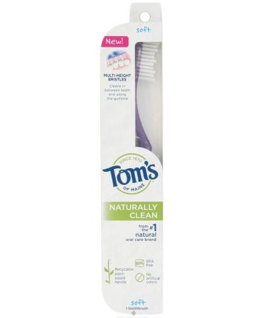 Tom's Toothbrush Adult Soft - 1ct Single Pack - Buy Online on GoSupps.com