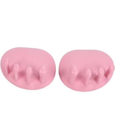 2-Piece High Friction Toe Separator - Portable Body Corrector for Dancers Yogis & Athletes (Pink) | International Shipping Available - Buy Online on GoSupps.com