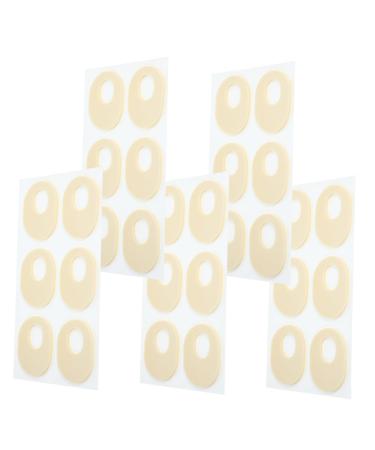 FRCOLOR 5 Sheets Anti-wear Foot Stickers Pads for Bottom of Foot Breathable Corn Pads Bunion Pad Corn Cushion for Feet Pads Small Feet Corn Patches Emulsion