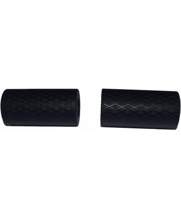 YUHQC Weight Bar Grips - Standard Barbell/Dumbell Thick Bar Training Adapter for Weightlifting & Cable Attachments - Fitness Rope Grips for Arm & Forearm Strength - Black - Buy Online on GoSupps.com