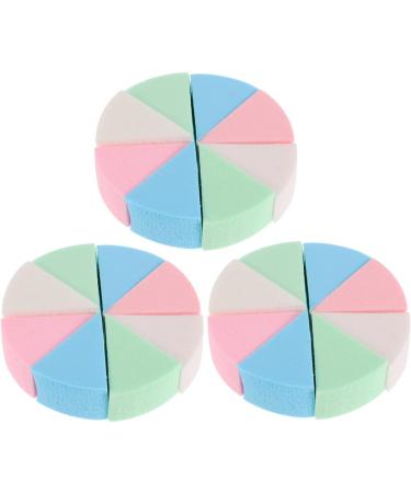 minkissy 15 Sets Triangular Sponge Puff Makeup Sponges Wet and Dry Makeup Sponge Powder Puff - Buy Online on GoSupps.com