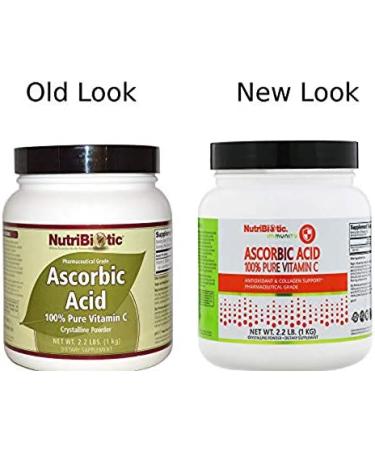 Buy NutriBiotic 100% Pure Vitamin C Powder | Immunity Boost | 2.2 lb (1 kg) - Buy Online on GoSupps.com