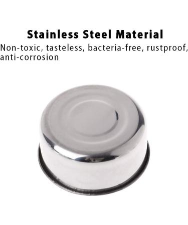 3 Pieces Bird Feeding Dish Cups Stainless Steel Parrot Feeding Cups Animal Cage Water Food Bowl Bird Cage Cups Holder with Clamp Holder for Bird Parrot Small Animal - Buy Online on GoSupps.com