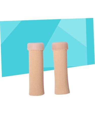 2 Pcs Silicone Gel Toe Wound Sleeve Tube Set - Finger & Toe Nursing Cover - Buy Online on GoSupps.com